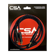 CSA AC035 1M PLUG 3,5 STEREO A RCA