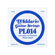 D'ADDARIO PL014 PLAIN STEEL