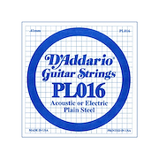 D'ADDARIO PL016 PLAIN STEEL