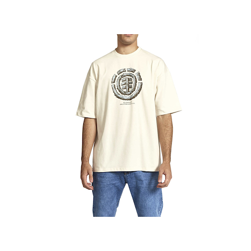 ELEMENT WOODEN TREE LOGO TEE CREMA