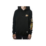 FALLEN SCORCHED HOODIE NEGRO