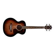 GUILD JUMBO JUNIOR BASS FLAMED MAPLE ANTIQUE CHARCOAL Bajo Electroacustico 4 Cuerdas