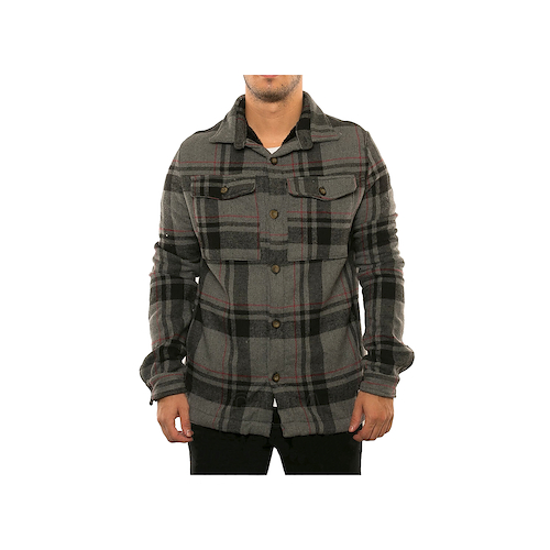 HANG LOOSE CAMISACO HL CHECK GRIS