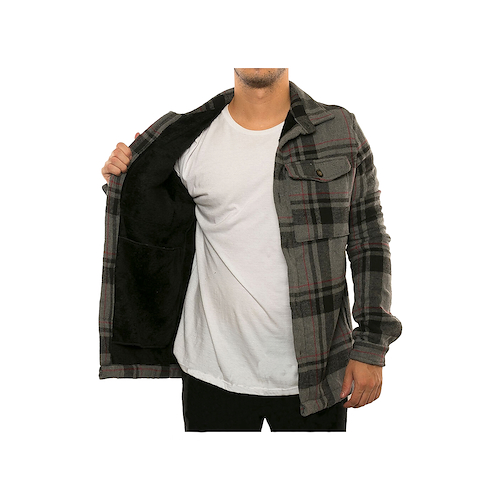 HANG LOOSE CAMISACO HL CHECK GRIS
