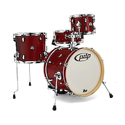 PDP PDNY1804RS NEW YORKER RUBY SPARKLE Bateria 4 Cuerpos Sin Fierros