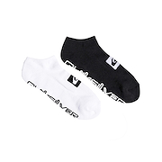 QUIKSILVER OMNI LOGO ANKLE B&W PACK 2