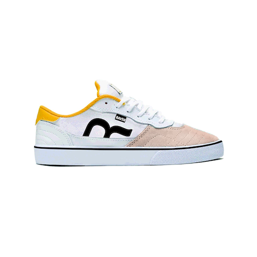RAVEN RS119 RICH SUEDE/LEATHER BLANCO AMARILLO