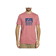 REEF CLASSIC BLOCK TEE ROSA / AZUL
