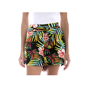 REEF LETI SHORT FLOWER BLACK