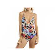 RUSTY FLORAL MIX ONE PIECE