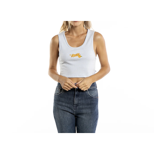 RUSTY SUNSET CROP TANK