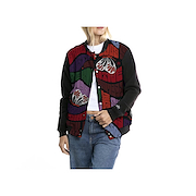 RUSTY GROOVY VARSITY JACKET LD