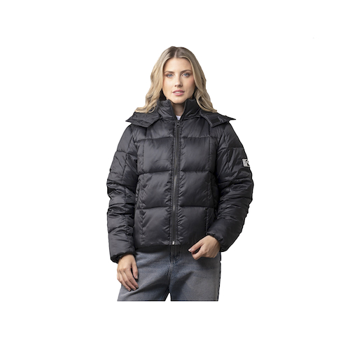 RUSTY HIDEOUT PUFFER COAT LD