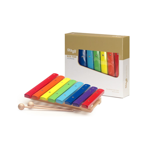 STAGG XYLOJ8RB XILOFONO 8 NOTAS
