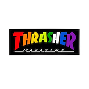 THRASHER RAINBOW UNIDAD Stickers