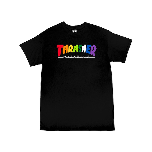 THRASHER MEN RAINBOW NEGRO