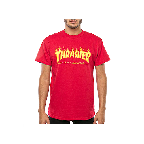 THRASHER MEN FLAME ROJA