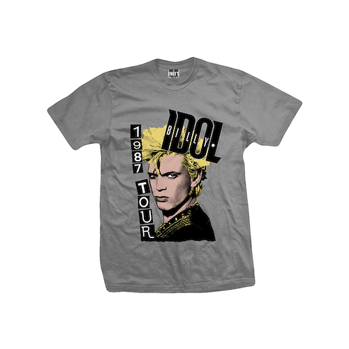 UNITY MERCH BILLY IDOL 1987 TOUR TEE