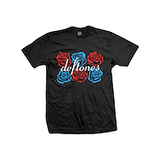UNITY MERCH DEFTONES RED & BLUE TEE