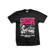 UNITY MERCH RUSH ALL THE WORLD'S A STAGE TOUR 1977 TEE