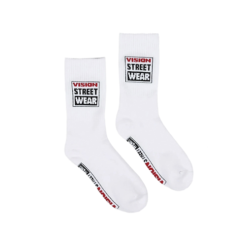 VISION STREET WEAR CLASSIC SOCK WH