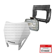 Xr 250 Mascara Tornado Xr 250 Blanca Completo Optica Honda Orig Ok HONDA