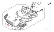Wave NF100 ACRILICO DE LUZ TRASERA HONDA