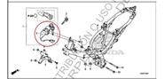 New Wave TAMBOR LLAVE CONTACTO Y TRABA HONDA