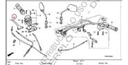 NF100 Wave PALANCA DE FRENO HONDA