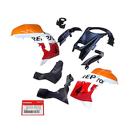 CB 190 KIT PLASTICO HONDA CB 190 REPSOL TANQUE ORIGINAL P1 HONDA