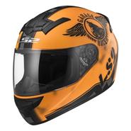 352 352 FAN MATT ORANGE XS LS2