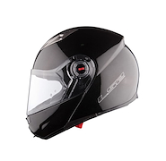 370 CASCO EASY GLOSS BLACK (M) LS2
