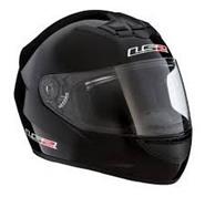 352 352 ROOKIE MONO GLOSS BLACK XXL LS2