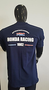 REMERA HONDA HRC AZUL MOTORACER