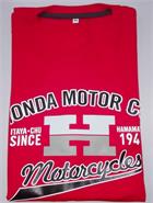 REMERA HONDA CLASSIC ROJO (L) MOTORACER