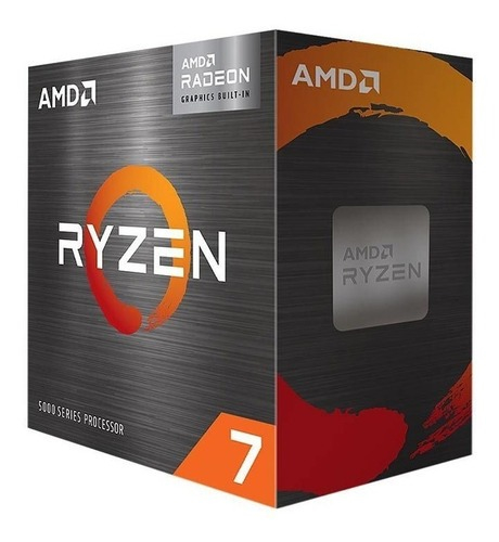 AMD RYZEN 7 5700G MICROPROCESADOR AM4 CON VIDEO CON COOLER