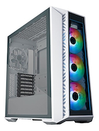 COOLER MASTER MASTERBOX 520 BLANCO GABINETE GAMER VIDRIO TEMPLADO ARGB X3 ATX