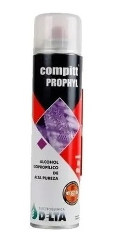 ALCOHOL ISOPROPILICO ALTA PUREZA DELTA COMPITT PROPHYL 230CC 165GR