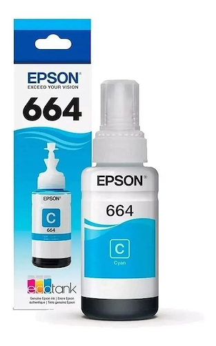 TINTA EPSON T664220-AL CYAN