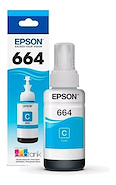 EPSON T664220-AL CYAN TINTA