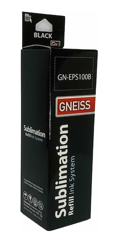 TINTA PARA SUBLIMACION EPSON GNEISS GN-EPS100B NEGRO 100ML