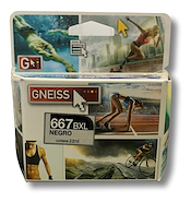 GNEISS GN-HP667BXL NEGRO NEW CHIP CARTUCHO ALTERNATIVO HP