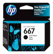 HP 667 NEGRO 3YM79AL INK CARTRIDGE