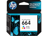 HP 664 TRI-COLOR F6V28AL INK CARTRIDGE
