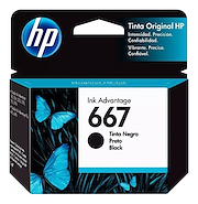 INK CARTRIDGE HP 667 COMBO NEGO + TRI-COLOR