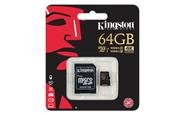 KINGSTON 64GB CLASE 10 UHS-3 (U3) V30 90MB/S 4K 