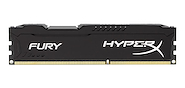 MEMORIA RAM KINGSTON 4GB DDR3 1600MHZ HYPERX FURY BLACK HX316C10FB/4