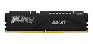 MEMORIA RAM UDIMM KINGSTON 16GB DDR5 5200MHZ FURY BEAST BLACK KF552C40BB-16
