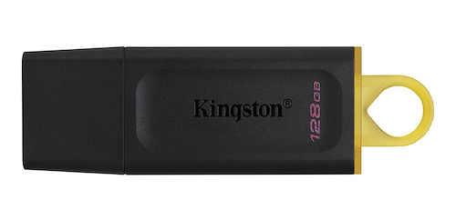 Pendrive Kingston 128GB Data Traveler Exodia USB 3.2 ROJO + NEGRO DTXM