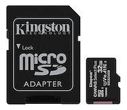 KINGSTON 32GB CLASS 10 UHS-1 (U1) 100MB/S CANVAS MEMORIA MSDHC
